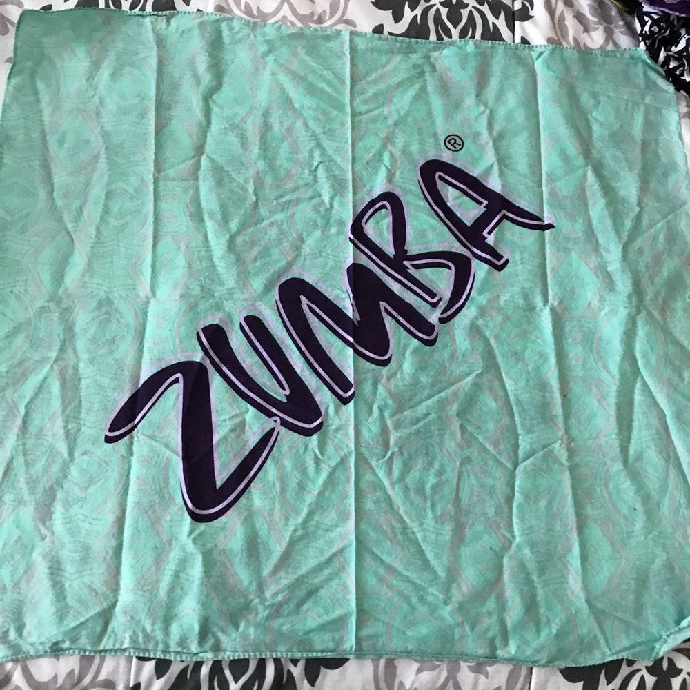 Lot of SIX Zumba fitness bandanas! FUN COLORS!